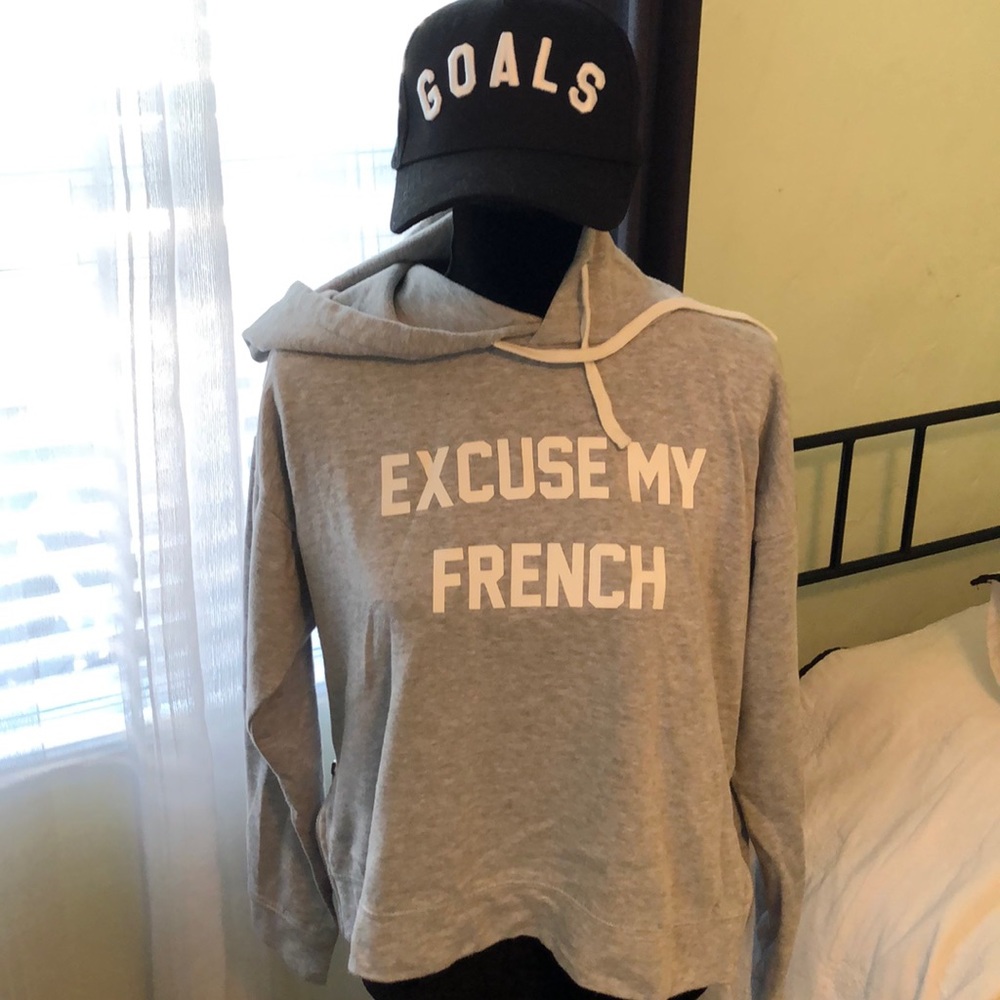 Forever 21, Active Cropped Hoodie, L - Picture 1 of 3